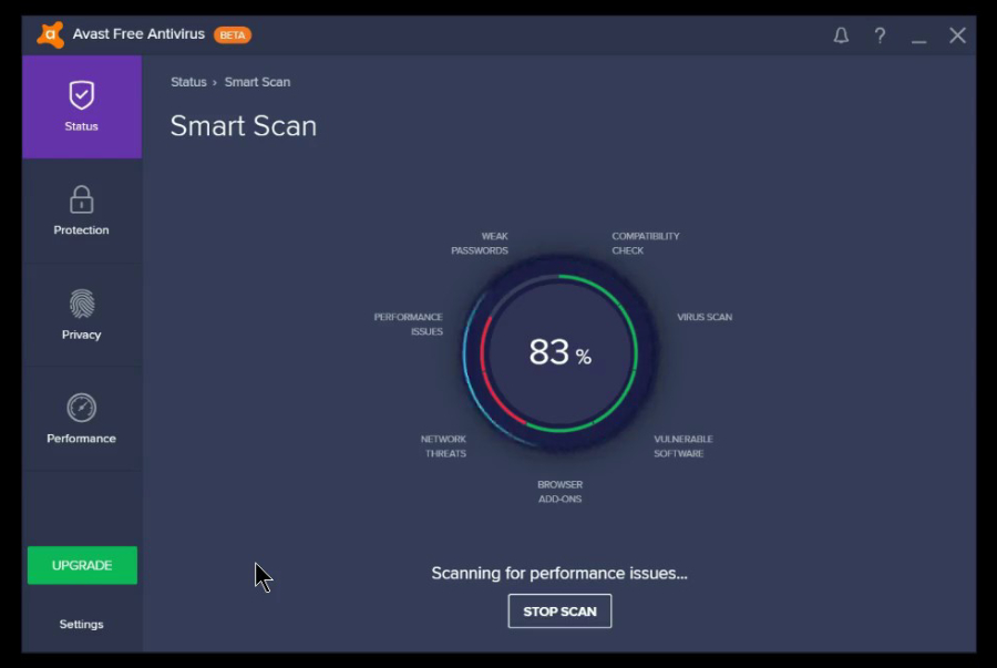 Avast Smart Scan