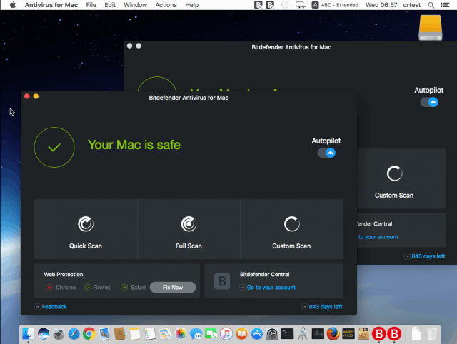 disable bitdefender antivirus for mac