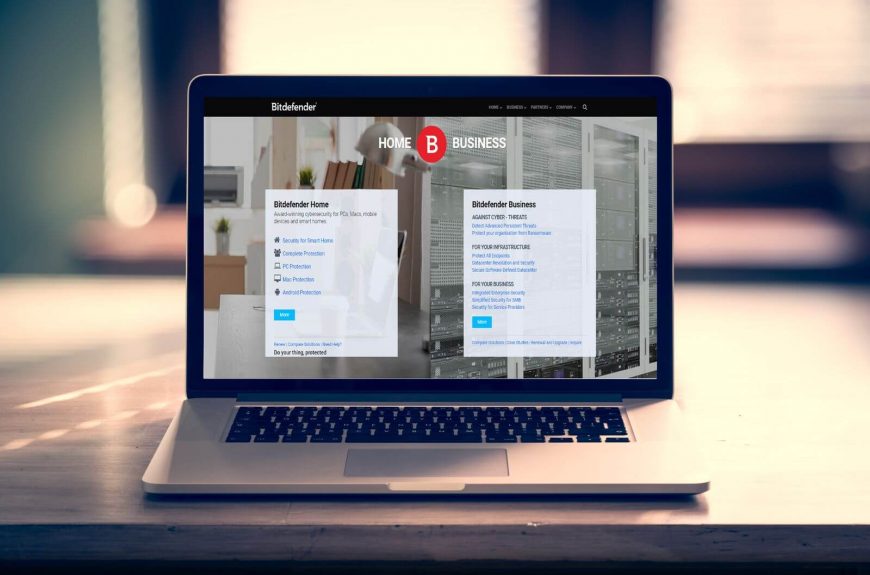 Bitdefender website