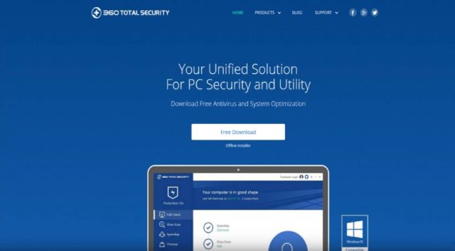 360 virus protection free