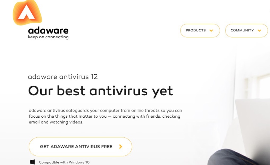 Adaware: antivirus, free version