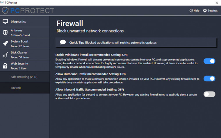 PC Protect Firewall