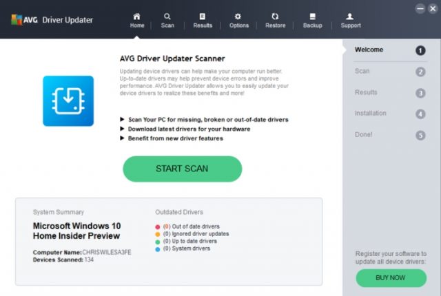 is avg driver updater free