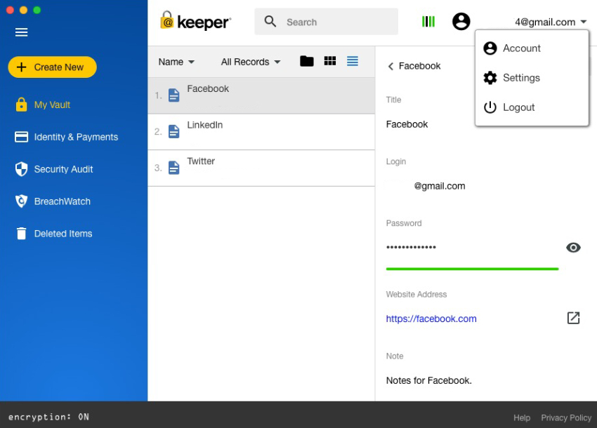 Keeper password manager, best password manager