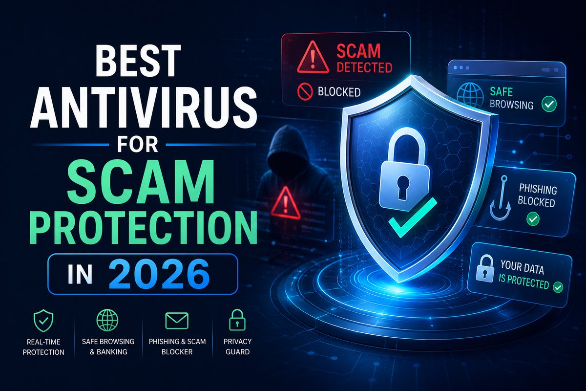 Best antivirus for scam protection in 2026 — Norton, McAfee, Bitdefender, Avast and Trend Micro compared