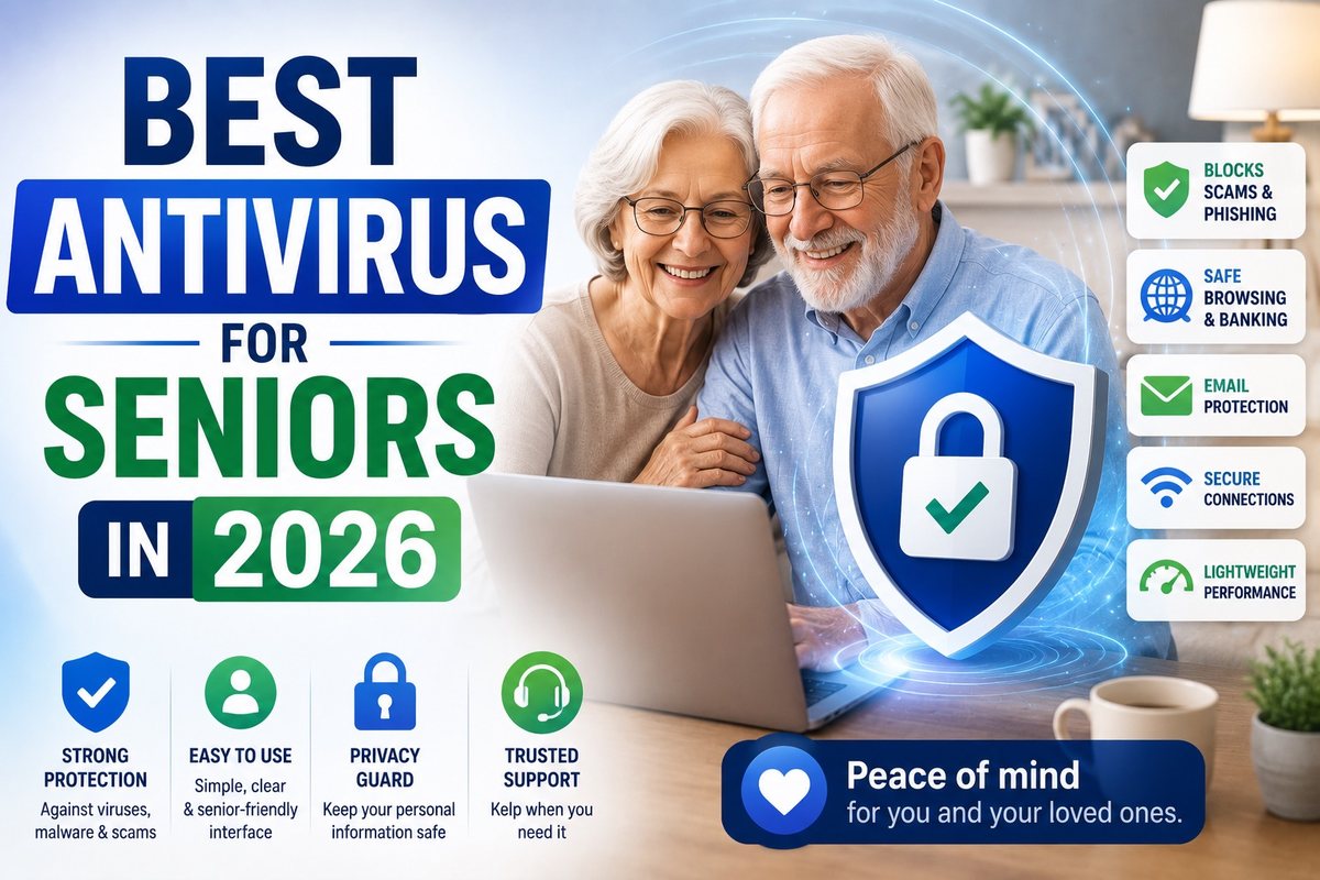 Best antivirus for seniors in 2026 — Norton, Bitdefender, Trend Micro, McAfee and Sophos Home compared