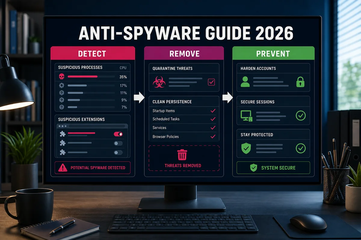 How to Detect, Remove and Prevent Spyware recommendations, security checks and decision criteria