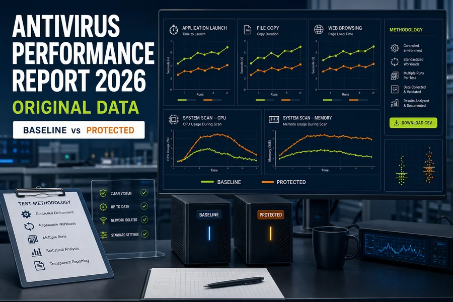 Antivirus Performance Impact Report 2026 key security checks and decision points