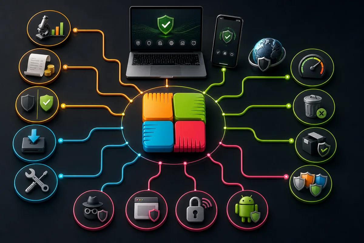AVG guide hub routes for reviews pricing setup troubleshooting privacy tools cancellation and removal