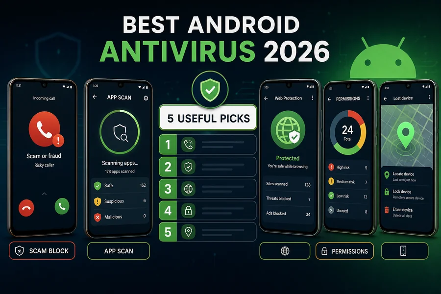 Best Android Antivirus in 2026 key security checks and decision points