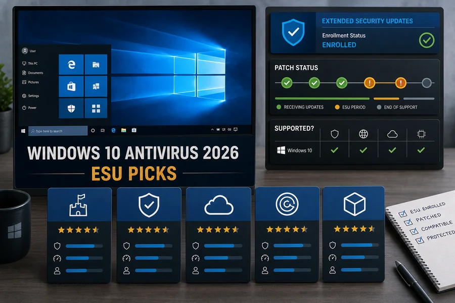 Best Antivirus for Windows 10 in 2026 key security checks and decision points