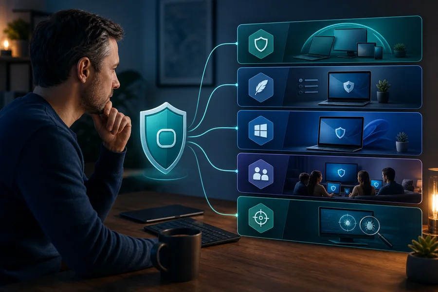 ESET antivirus alternatives for protection performance family tools simplicity and value