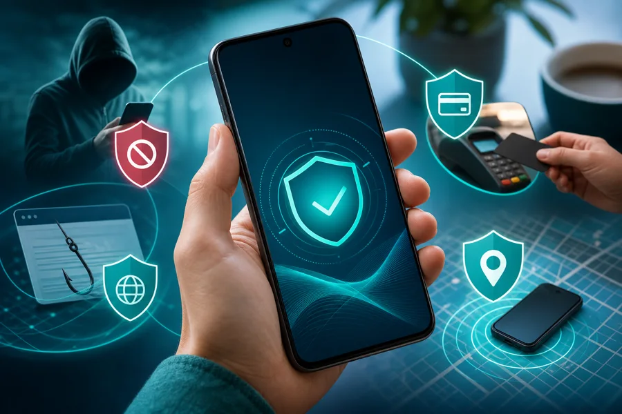 ESET Mobile Security Android review covering malware payments theft permissions and evidence