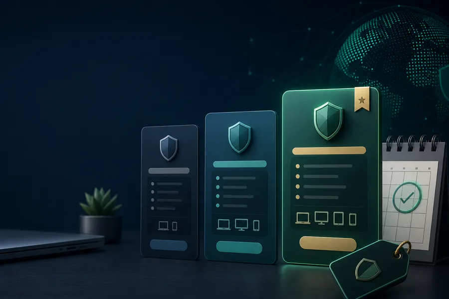 ESET pricing and renewal paths for Essential Premium Ultimate and VPN device limits