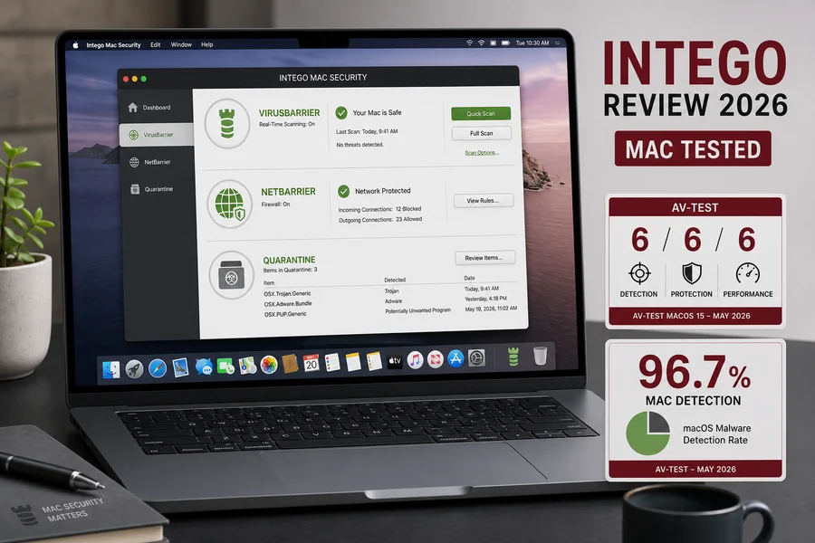 Intego Review 2026 evidence and product interface overview