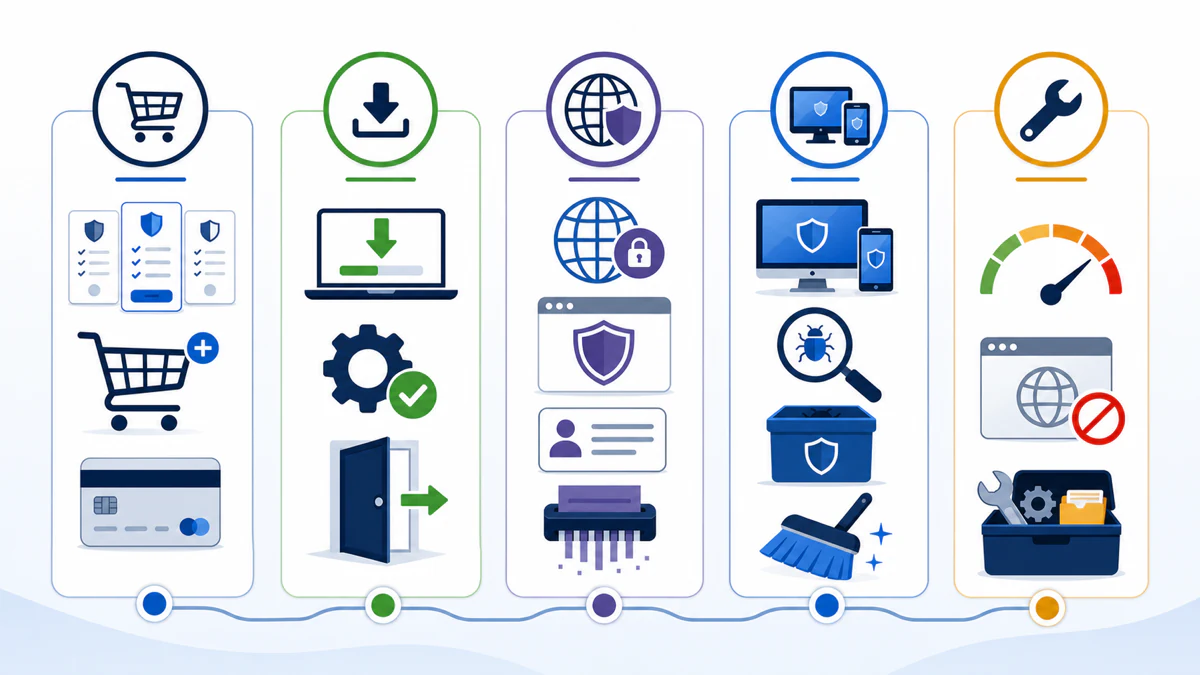 Five Malwarebytes guide routes for buying setup privacy scanning and troubleshooting