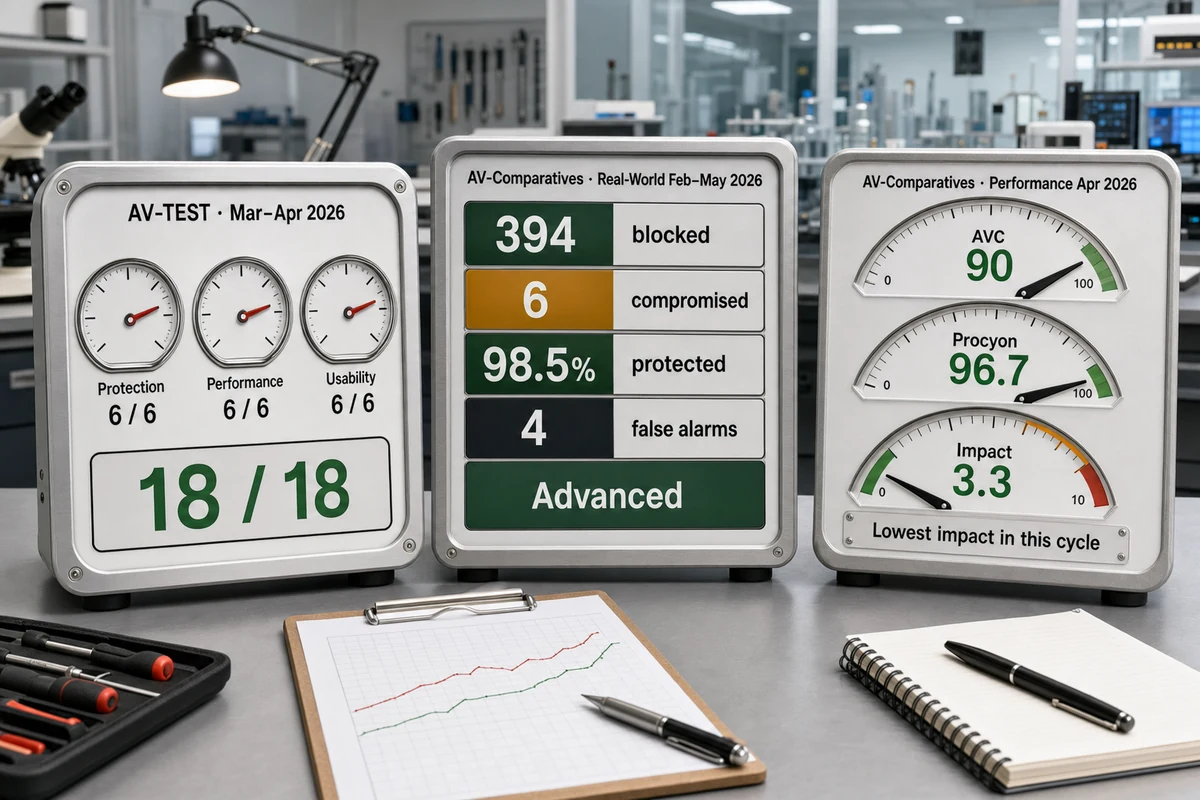 McAfee 2026 AV-TEST, AV-Comparatives real-world protection and low-impact performance results