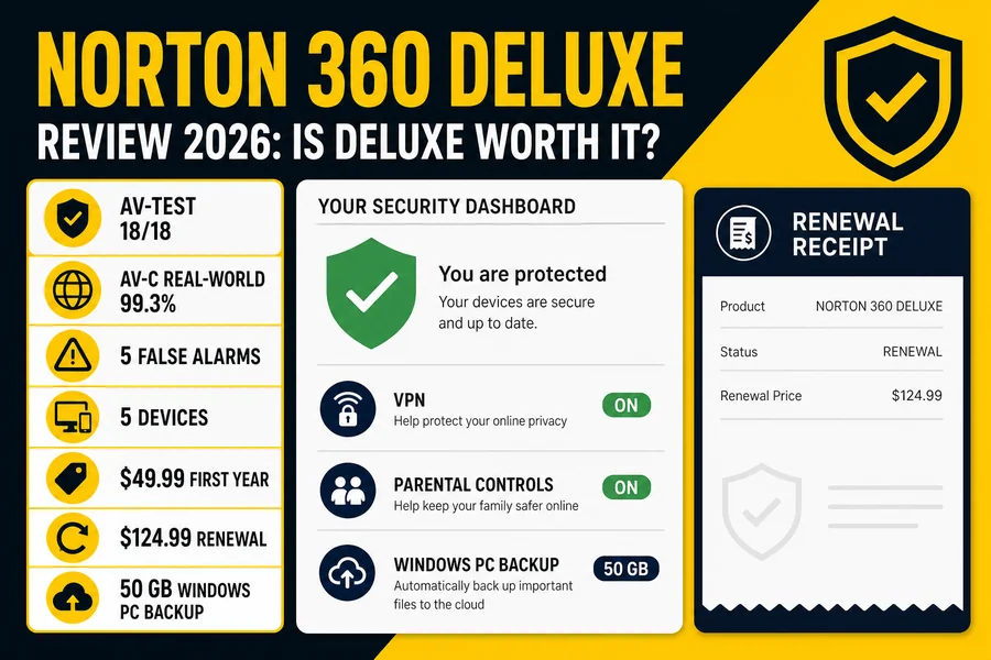 Norton 360 Review 2026 evidence and product interface overview