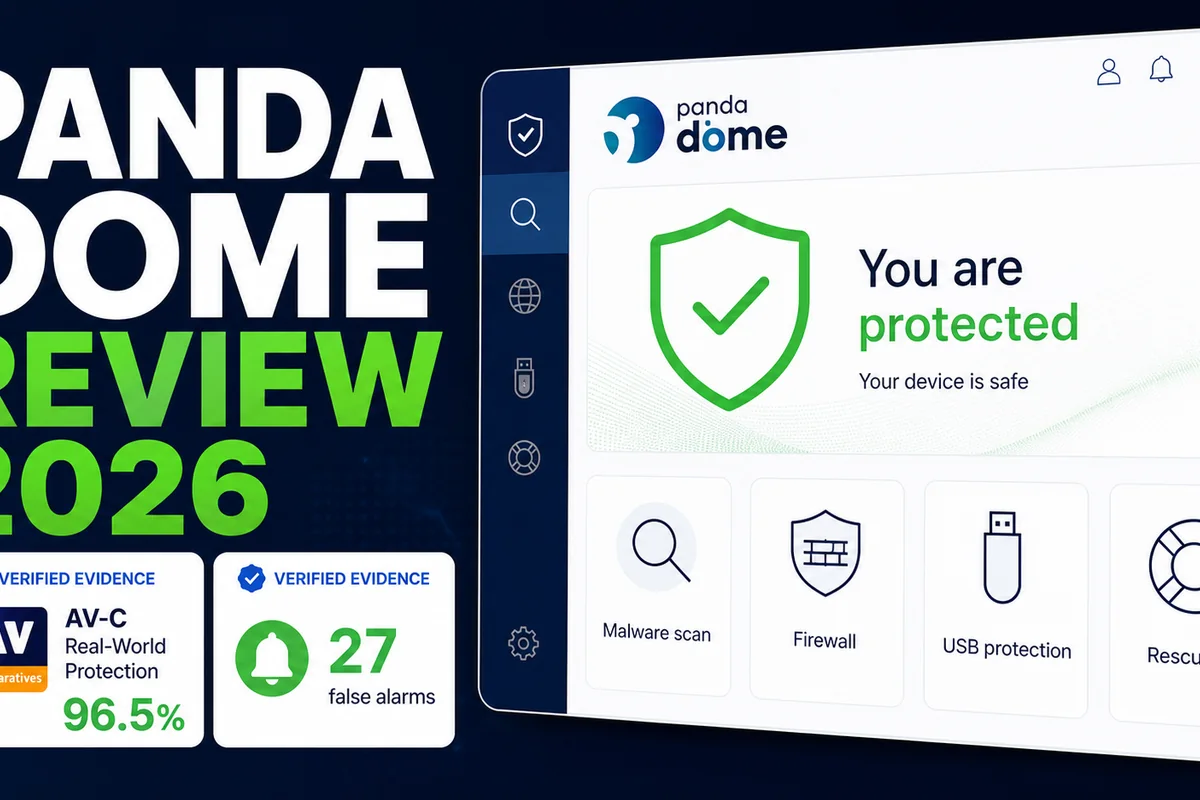 Panda Dome Review 2026 product features, lab results and pricing