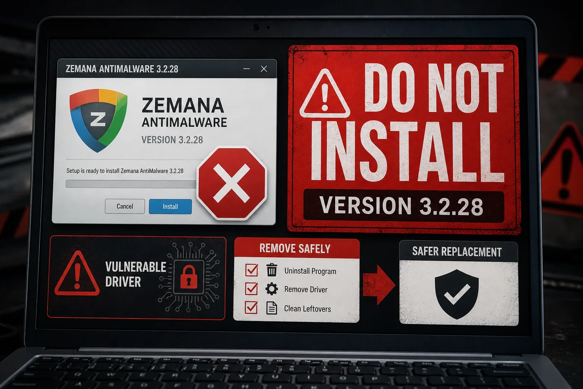 Zemana AntiMalware Review 2026 evidence and product interface overview