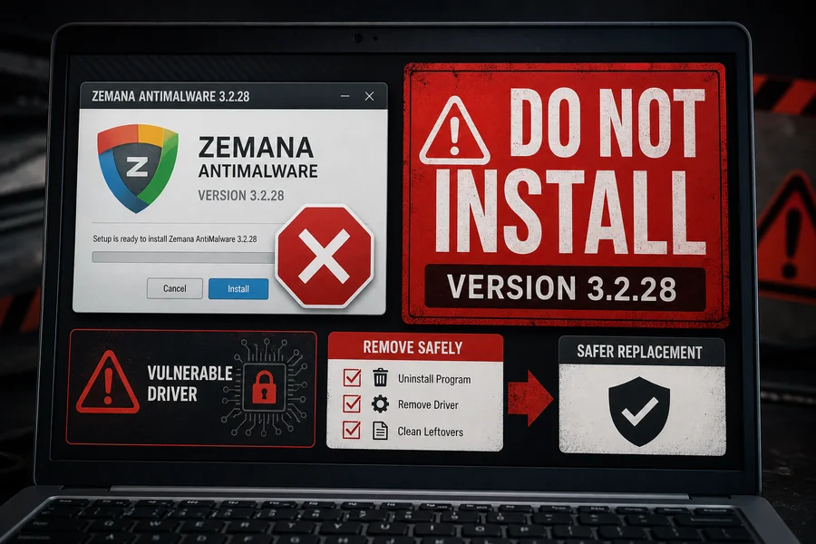 Zemana AntiMalware Review 2026 evidence and product interface overview