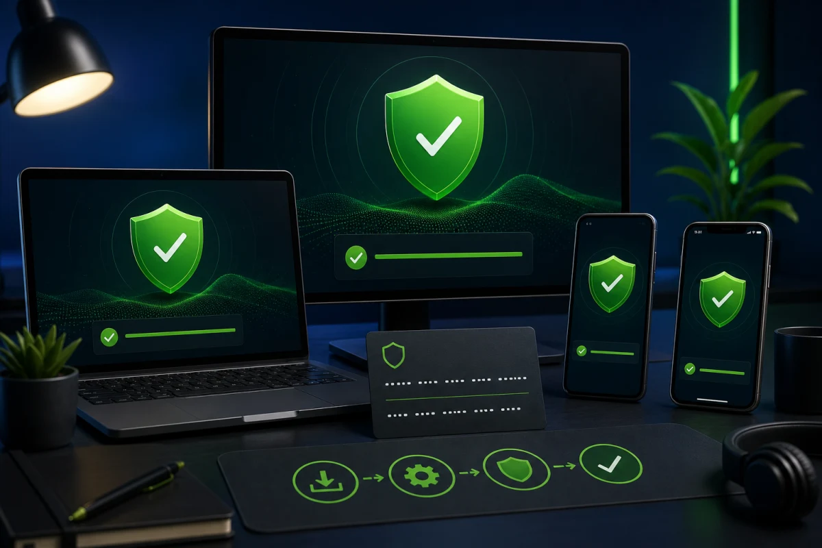 Safe Webroot installation and activation across Windows Mac Android and iPhone