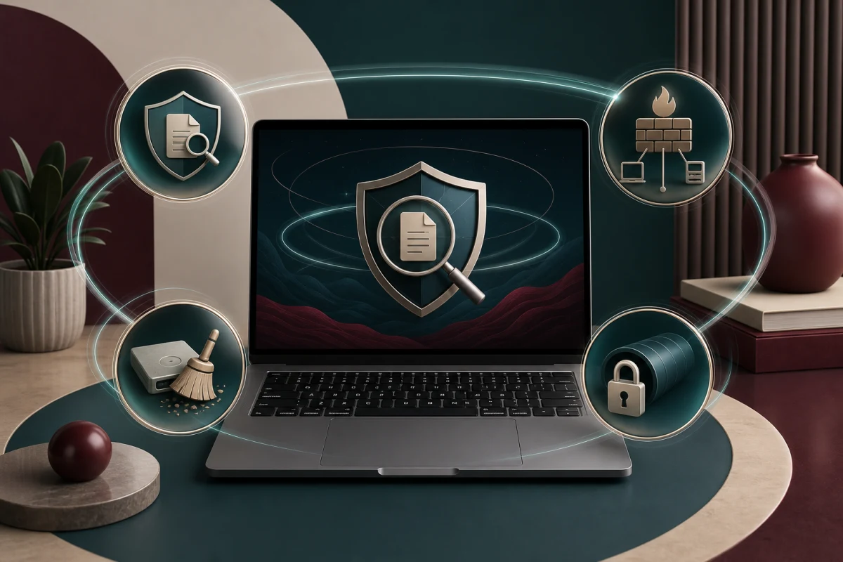 Intego ONE Mac antivirus firewall cleanup and VPN protection layers