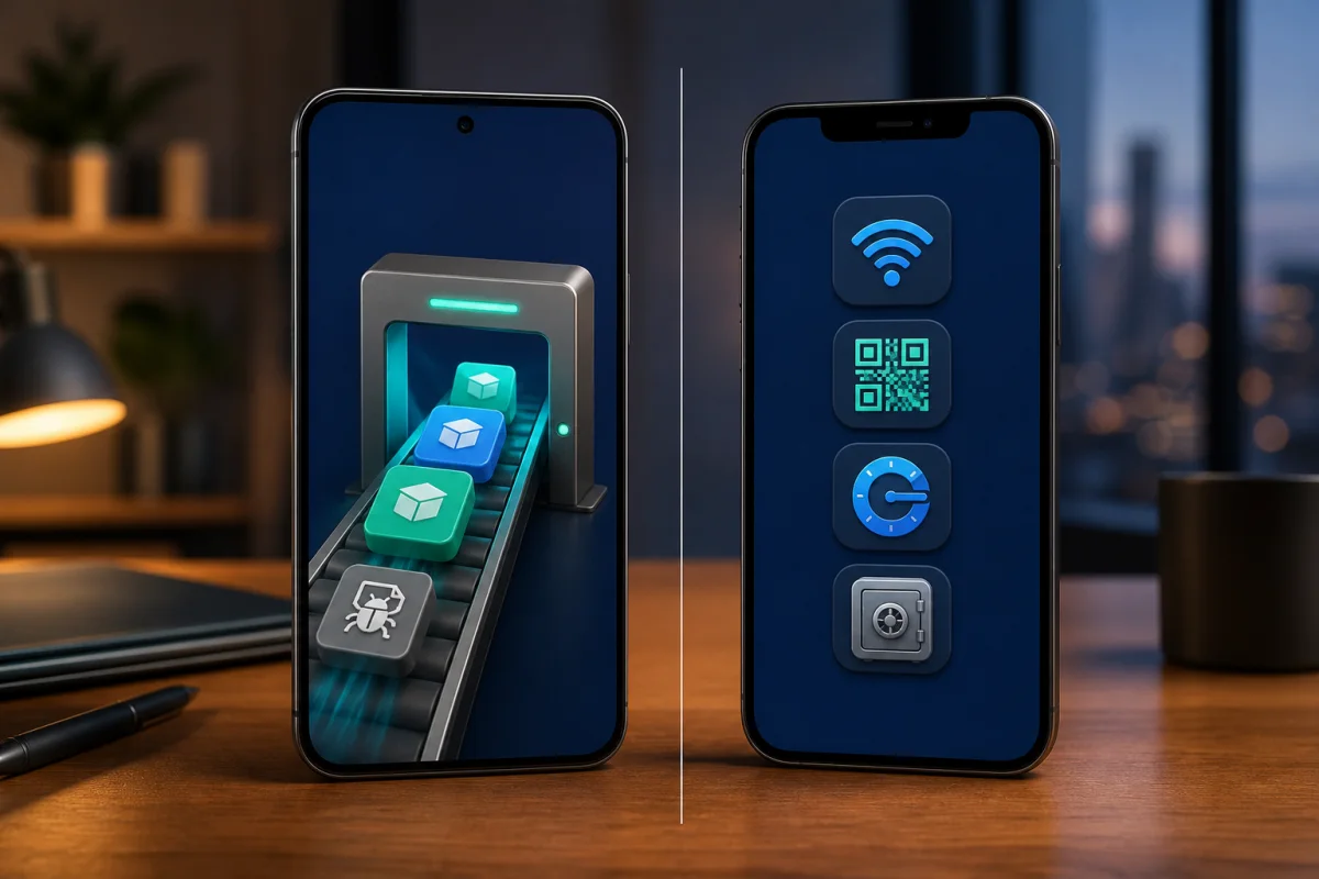 Sophos Intercept X Mobile Android app scanning and iPhone security helper review